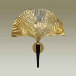 4870/1W HALL ODL_EX22 97 золотой/чёрный/стекло Бра E14 1*40W VENTAGLIO