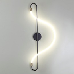 4303/19WL HIGHTECH ODL22 221 черный/античная бронза Настенный светильник IP20 LED 19W 1140Лм 4000K KEYS