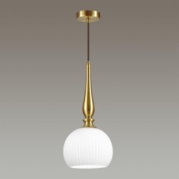 4767/1 PENDANT ODL21 369 белый/бронзовый Подвес E27 60W RUNGA