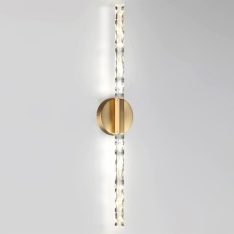 6679/6WL L-VISION ODL24 149 Настенный светильник античная бронза/металл/хрусталь IP20 LED 6W 360Лм 4000K ALETTA