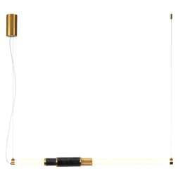 4361/14L MIDCENT ODL24 126 черный мрамор/антич. бронза/металл/акрил Подвесной светильник (ВЕРТ. И ГОРИЗОНТ) IP20 LED 14W 3000K 220V MARMI