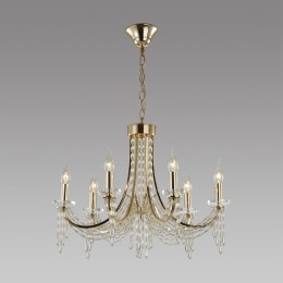 5063/6 CLASSIC ODL24 537 золото/прозрачный/металл/хрусталь Люстра E14 6*40W CAPEL