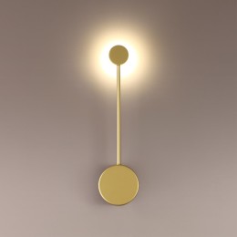 3900/5WG HIGHTECH ODL20 183 золотистый/металл Настенный светильник LED 4000K 5W 220V SATELLITE