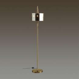 4895/3F MODERN ODL_EX23 85 бронзовый/дымчатый/металл/стекло Торшер E27 3*40W MARGARET