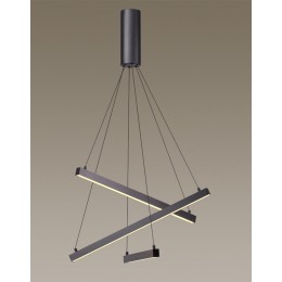 3860/39B L-VISION ODL20 195 черный/металл Подвесной светильник LED 3000K 39W 220V COMETA