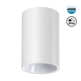 359417 OVER NT24 376 белый Светильник накладной влагозащищённый IP54 LED 10W 170-265V 4000К 830Лм RECTE