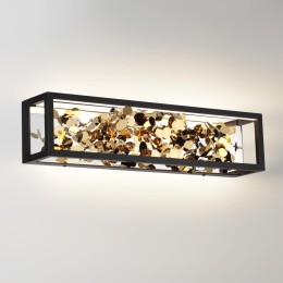 5065/17WL L-VISION ODL24 393 черный/золото/металл/металл Настенный светильник LED 1*17W 4000K BILD