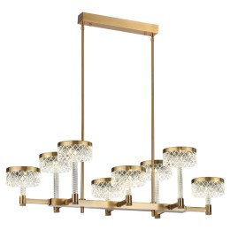 5032/48LA L-VISION ODL24 447 античн.бронза/металл/акрил Люстра LED 48W 4000K 3125лм FIVRE