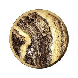 5079/30L L-VISION ODL24 зол/серо-бежевый/металл/натур.камень/акрил Настен.-потолочн. cветил. с переключ.цветов.темпер. LED 30W 3000К/4000K/6000K BERGI