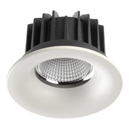 357603 SPOT NT18 464 белый Встраиваемый светильник IP44 LED 3000K 20W 100-265V DRUM