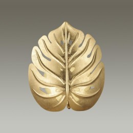 4864/1WA MODERN ODL_EX22 80 золотистый/белый/стекло Бра G9 2*5W JUNGLE