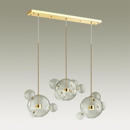 4640/36L L-VISION (В 3-Х КОРОБКАХ) ODL21 331 золотой/прозрачный Люстра LED 36W 4000K BUBBLES