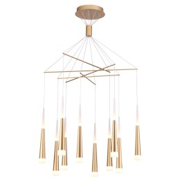 3891/70LG L-VISION ODL20 251 золотистый /металл Подвесной светильник LED 3000K 70W 220V VIVAT