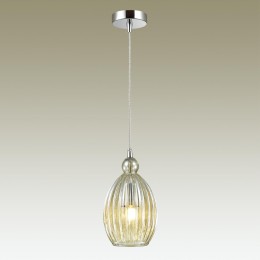 4711/1 PENDANT ODL20 355 св.коричневый/хром Подвес E27 60W 220V STORZO