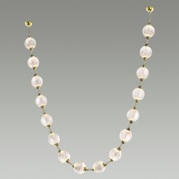 5008/64L L-VISION ODL23 469 золотой/прозрачный/металл/акрил Подвес LED 64W 4000K 3520лм CRYSTAL