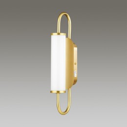 4270/6WL MODERN ODL21 581 бел/зол Настенный светильник выкл на базе LED 6W 480Лм 3000К PONTE