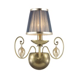 3921/1W CLASSIC ODL18 568 бронза/ткань/стекло Бра IP20 E14 40W 220V NIAGARA