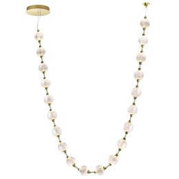 5008/80L L-VISION ODL23 469 золотой/прозрачный/металл/акрил Подвес LED 80W 4000K 4400лм CRYSTAL