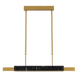 4361/25L MIDCENT ODL24 129 черный мрамор/антич. бронза/металл/акрил Подвесной светильник IP20 LED 25W 3000K 220V MARMI