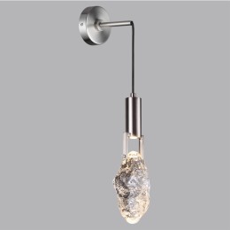 6696/5WL MIDCENT ODL24 Настенный светильник матовый никель/металл/стекло IP20 LED 5W 200Лм 3000K LIA