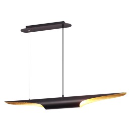 3816/50BG HIGHTECH ODL20 191 черн/золот/мет Подвесной свет-к GU10 LED 2*12W 220V WHITNEY