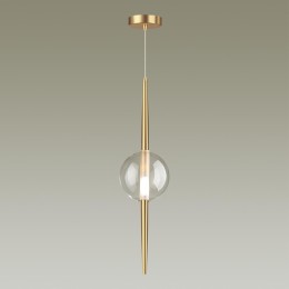 4981/1 PENDANT ODL22 357 бронзовый/прозрачный/стекло Подвес G9 1*5W LAZIA