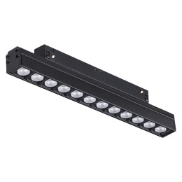 358418 SHINO NT20 152 черн Трековый светильник для низков. шинопровода IP20 LED 4000K 12W 48V FLUM
