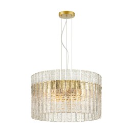 4938/6 HALL ODL22 541 матов.золотой/прозрачныйстекло Люстра E14 6*40W MERKALE