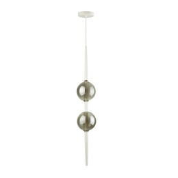 4683/2 PENDANT ODL20 302 белый /дымчатый Подвес G9 2*5W 220V LAZIA