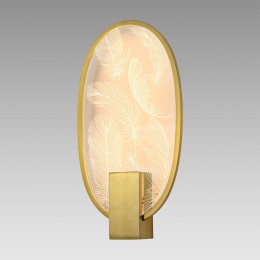 6664/15WL L-VISION ODL_EX24 015 Настенный светильник античн бронза/металл/акрил IP20 LED 15W 900Лм 3000K PIUMA