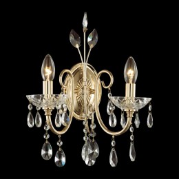 4977/2W HALL ODL23 539 золотой/хрусталь Бра E14 2*40W VERSIA