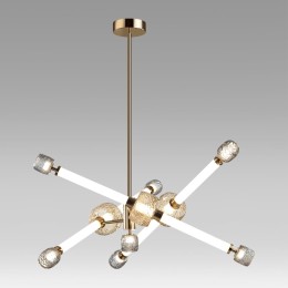 5426/54CL L-VISION ODL_EX24 23 золотой/белый/дымчатый/коньячный/металл/стекло/акрил Люстра LED 54W 3000K KLIFF