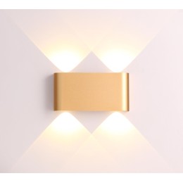 3893/4WL HIGHTECH ODL20 233 золотистый/металл Настенный светильник LED 3000K 4W 220V MAGNUM