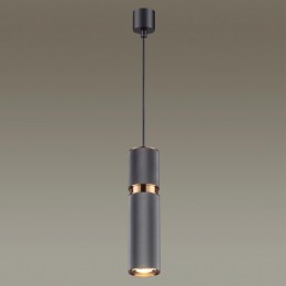 4743/5L L-VISION ODL20 349 серый/золотой Подвес GU10 5W 220V AFRA