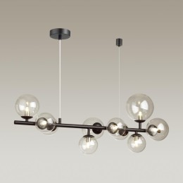 4818/10 MODERN ODL21 431 черный/прозрачный Люстра G9 10*40W TOVI