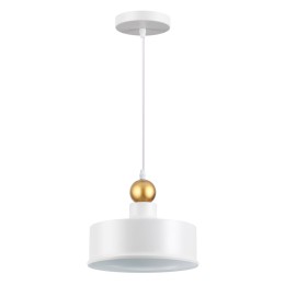 4090/1 PENDANT ODL19 377 белый/золотой Подвес Е27 1*40W BOLLI