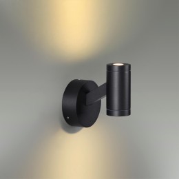 6636/6WL HIGHTECH ODL24 272 черный/металл/акрил Настенный светильник IP54 LED 6W 3000K 220V PRODY