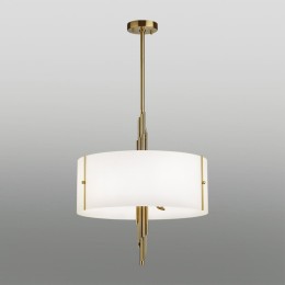 5415/6 MODERN ODL_EX23 87 бронзовый/белый матовый/металл/стекло Люстра E27 6*40W MARGARET