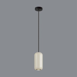 5060/1G PENDANT ODL24 313 цвет слонов.кости/черный/металл Подвес GU10 LED 4W COCOON