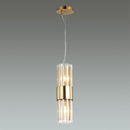 4786/2 HALL ODL21 562 золото/металл/стекло Подвес E14 2*40W VIKETA