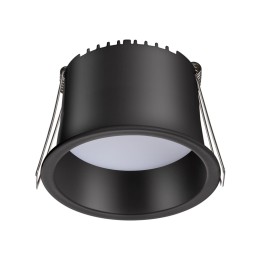 358900 SPOT NT22 472 черный Светильник встраиваемый светодиодный IP20 LED 4000К 9W 220V TRAN