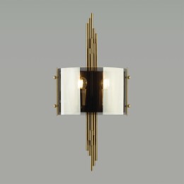 4895/2WA MODERN ODL_EX23 85 бронзовый/дымчатый/металл/стекло Бра E27 2*40W MARGARET