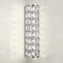 4927/8WL L-VISION ODL24 483 хром/металл/хрусталь Настенный светильник LED 8W 4000K 463Лм PANTA