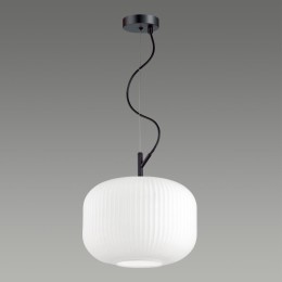 4754/1 PENDANT ODL21 367 белый/черный Подвес E27 60W ROOFI