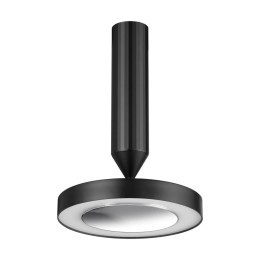 359279 OVER NT23 326 черный Светильник накладной светодиодный IP20 LED 18W 85-265V 1350Лм 3000К MIRROR