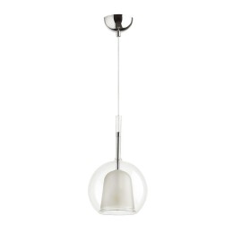 4699/1 PENDANT ODL20 305 хром/прозрачный Подвес E14 1*40W LEVA