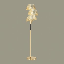 4870/3F HALL ODL_EX22 97 золотой/чёрный/стекло Торшер E14 3*40W VENTAGLIO