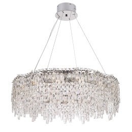 5074/12 HALL ODL24 529 хром/прозрачный/металл/хрусталь Люстра E14 12*40W ROLTA