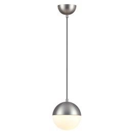 4959/1 PENDANT ODL22 345 мат.никель/металл/белый/стекло Подвес E27 1*40W PINGA