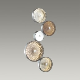 5416/26WL L-VISION ODL_EX23 53 хром/разноцветный металл/стекло Бра LED 26W 4000K CARAMELLA